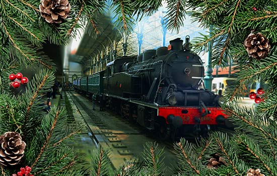 Christmas Historical Steam Train