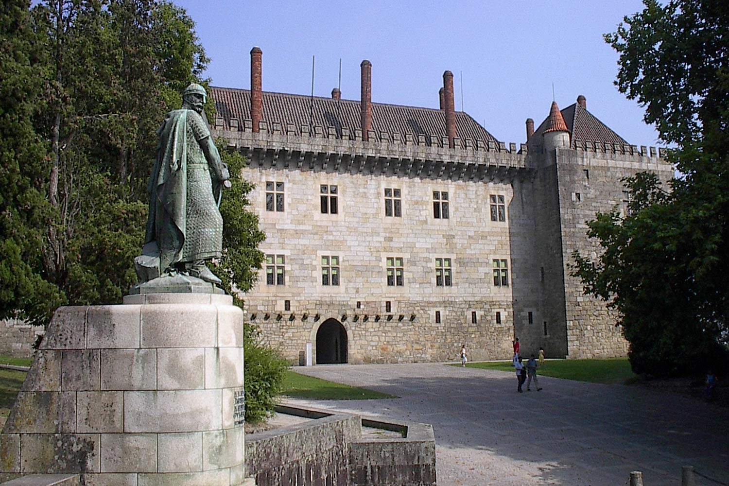 Paço dos Duques de Bragança, em Guimarães