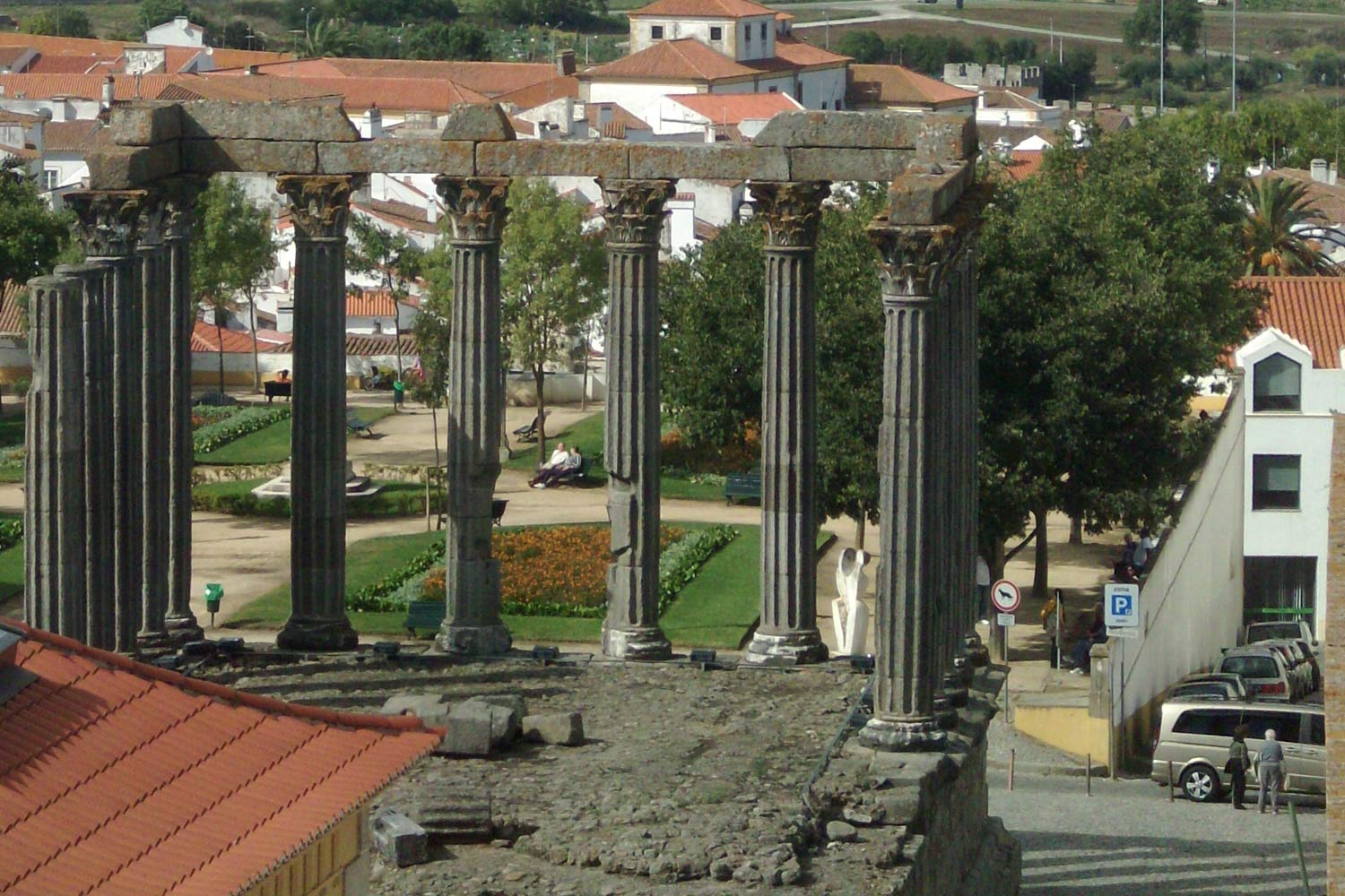 Templo Romano em Évora