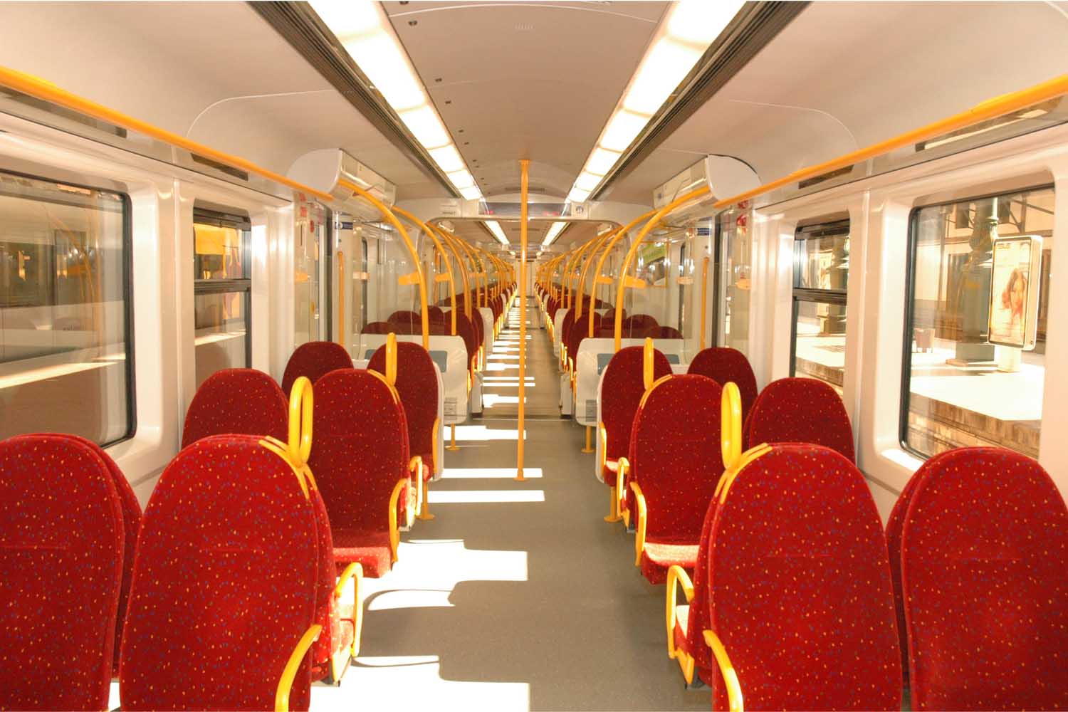 Electric multiple units CP 3400 - inside