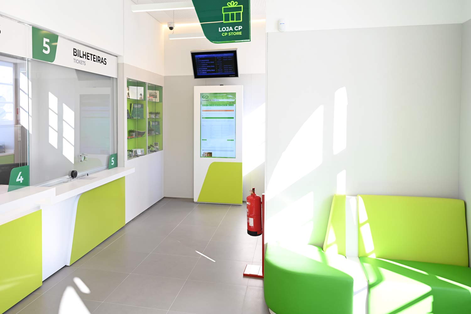 Bilheteiras de estação