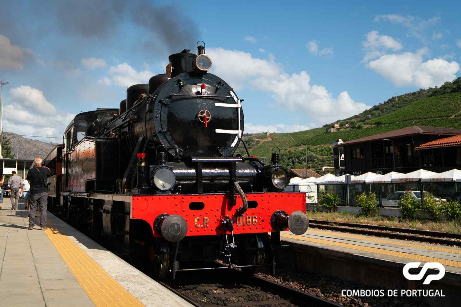 Historical Steam Train on the Douro Line